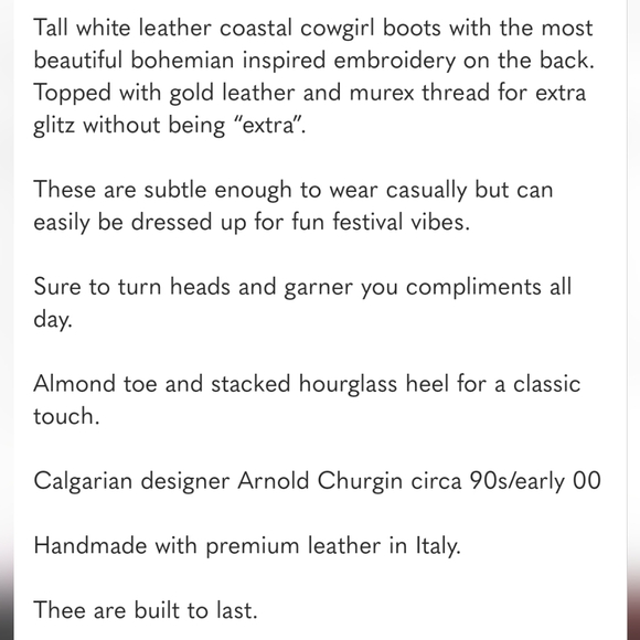 RARE Arnold Churgin Boots - Picture 6 of 6